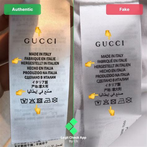 gucci replica men|authentic gucci clothing tags.